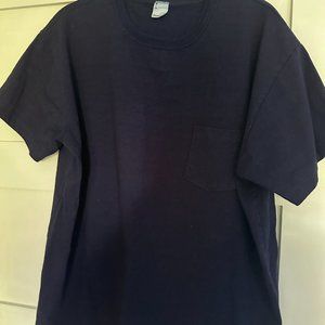 3sixteen Heavyweight Pocket T-Shirt Indigo in 2XL